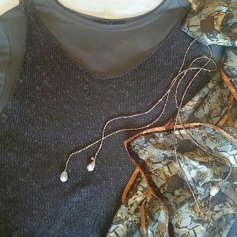 EILEEN FISHER MESH TANK